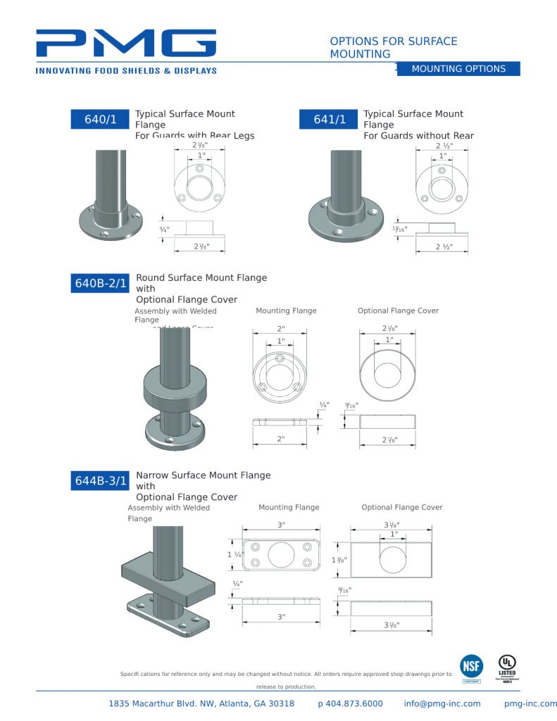 spec sheet